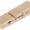 matches21 - Webshop Holz Waescheklammern 6 Stk Je 70x17 mm fuer Gesc 1 1 4