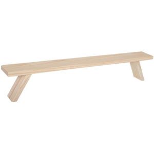 matches21 - Webshop Holzbank 60x11x7 cm als Erhoehung fuer Weihnachtsleuchter und Blumentoepfe 109012 1 1 20