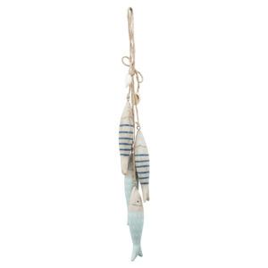 matches21 - Webshop Huebsche maritime Fische zum Aufhaengen aus Holz schoen bemalt in blau 30 cm 126460 1 5