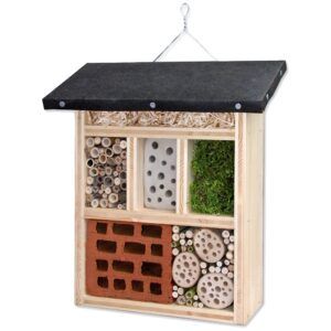 matches21 - Webshop Insektenhotel Nuetzlingshotel Bausatz Massiv Holz Kinder Werkset ab 12 Jahren 107493 1 18