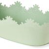 matches21 - Webshop Jardinieren Pflanztoepfe oval Blumentoepfe Zink Blumenrand gestanzt 25x16 cm 2 Farben 118063 2 1 12