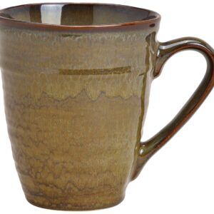 matches21 - Webshop Jumbo Becher Keramikbecher Keramiktasse Steingut braun 1 Stk B WARE 12 cm 121345 1 18