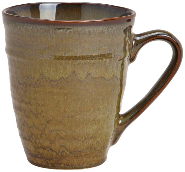 matches21 - Webshop Jumbo Becher Keramikbecher Keramiktasse Steingut braun 1 Stk B WARE 12 cm 121345 1 1