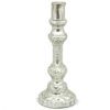 matches21 - Webshop Kerzenhalter Kerzenleuchter Deko Glas Shabby Vintage knaufartig silber 1 Stk 2 Groessen 118610 2 1 18