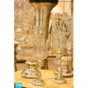 matches21 - Webshop Kerzenhalter Kerzenleuchter Deko Glas Shabby Vintage knaufartig silber 1 Stk 2 Groessen 118610 4 1 20