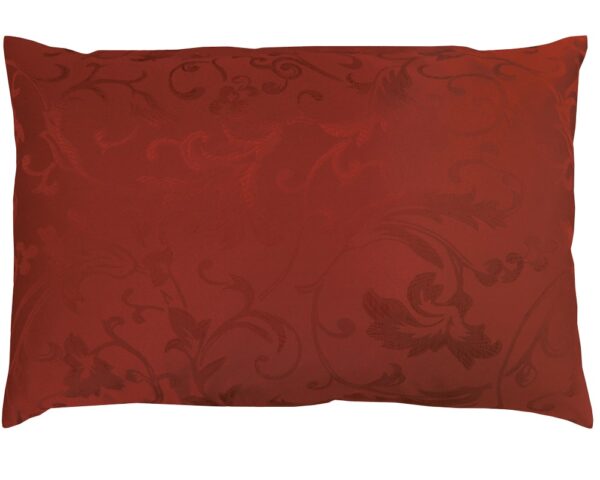 matches21 - Webshop Kissenbezuege Kissenhuellen Heimtextilien Jacquard Ornamente 1 Stk weinrot 3 Groessen 124180 3 1 11