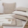 matches21 - Webshop Kissenhuelle Heimtextilien VIOLA Knoepfe uni ivory 40x40 cm Landhaus Baumwolle 1 Stk 121477 1 1 4