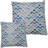 matches21 - Webshop Kissenhuellen KARIN geometrisches Druck blau viele Modelle 124877 1 10