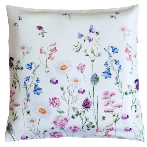 matches21 - Webshop Kissenhuellen Set mit Blumen Schmetterlinge 40x40 cm 127167 5 1 2