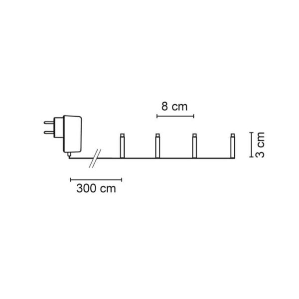 matches21 - Webshop LED Aussenbereich Lichterketten Minilichterketten transparent 8 Groessen 119977 5 1 9