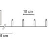 matches21 - Webshop LED Minichterkette warmweiss transparent Zuleitung Batterie 1 Stk 100x3 cm 122819 2 1 6