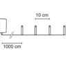 matches21 - Webshop LED Minilichterkette fuer Aussen weisse LEDs Kabel schwarz Zuleitung IP44 1 Stk 400 cm 122839 1 1 6