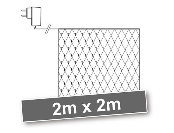 matches21 - Webshop LED Minilichterkettennetze Aussen 31V superwarmweiss 5 m Zuleitung 1 Stk in 2 Groessen 122851 5 1 16