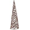 matches21 - Webshop LED Pyramiden Pyramiden Geflechte Lichterketten 25 LEDs Metall 12x40 cm 3 Farben 125198 6 1 37