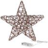 matches21 - Webshop LED Sterne Lichterketten 30 LEDs Sterne Metall umwickelt 30x30 cm 2 Farben 125196 2 1 18