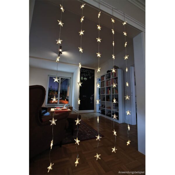 matches21 - Webshop LED Sternlichter Vorhang Stern Lichtervorhang transparent warmweiss 119963 3 1 3