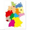 matches21 - Webshop Laender Puzzle Deutschland Lernpuzzle Bastelset Karton Kinder ab 6 Jahren 121559 1 4