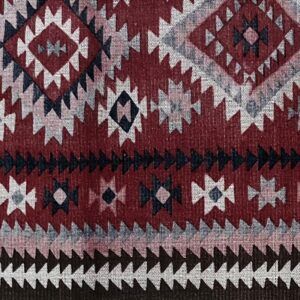 matches21 - Webshop Laeufer SOFT VINTAGE Bodenbelaege Inka Muster Polyester bordeaux 1 Stk 2 Groessen 123043 1 16