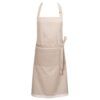 matches21 - Webshop Latzschuerze Schuerze Kochschuerze Landhaus Premium TRAUDL Herzen beige weiss und Tasche 118103 1 4