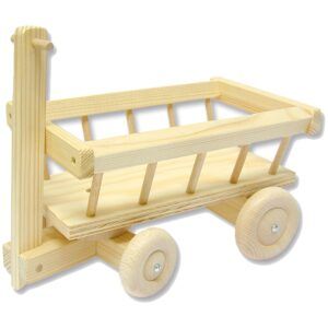 matches21 - Webshop Leiterwagen Bollerwagen Holz Bausatz Kinder Werkset ab 11 Jahren 107814 1 1 7