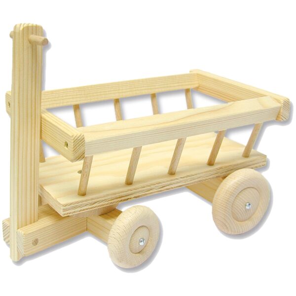 matches21 - Webshop Leiterwagen Bollerwagen Holz Bausatz Kinder Werkset ab 11 Jahren 107814 1 1 1