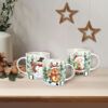 matches21 - Webshop Lustige Tassen Sets Weihnachtsmann Schneemann Rentier Weihnachtstasse 126864 2 1 45