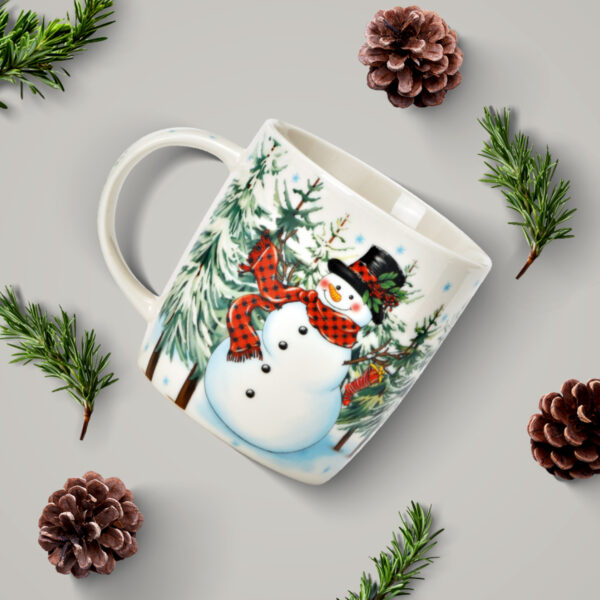 matches21 - Webshop Lustige Tassen Sets Weihnachtsmann Schneemann Rentier Weihnachtstasse 126864 6 1 35