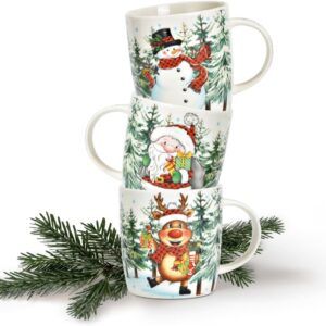 matches21 - Webshop Lustige Tassen Sets Weihnachtsmann Schneemann Rentier Weihnachtstasse 126864 7 1 2