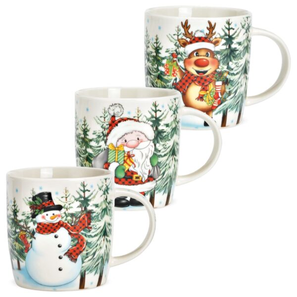 matches21 - Webshop Lustige Weihnachtstasse B WARE MERRY CHRISTMAS Tannenbaum Tasse 126865 1 1 1