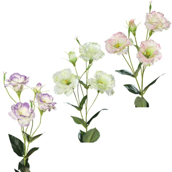 matches21 - Webshop Lysianthus Eustoma kuenstliche Blueten Knospe Kunstblumen 1 Stk 3 Farben 123684 1 9