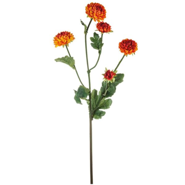 matches21 - Webshop Mini Chrysanthemen kuenstlich Deko Blumen Kunstblumen Herbst Blueten 1 Stk 4 Farben 124221 3 1 22