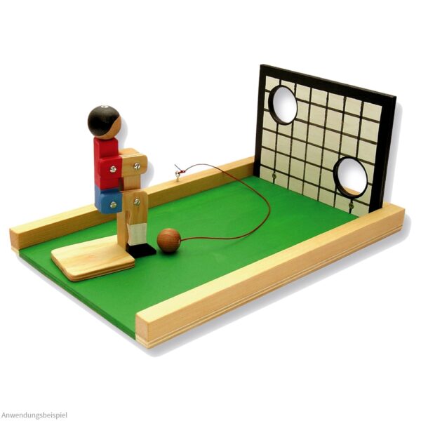 matches21 - Webshop Mini Torwand Kicker Holz Bausatz Kinder Werkset Bastelset ab 12 Jahren 101205 2 1 1