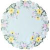 matches21 - Webshop Mitteldecke Tischdecke Blumen und Blaetter Stickerei Tischwaesche 60 cm 121116 1 3