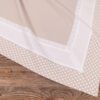 matches21 - Webshop Mitteldecke Tischdecke Landhaus TRAUDL Herzen beige weiss Borduere 100x100cm 1 Stk 118108 1 4