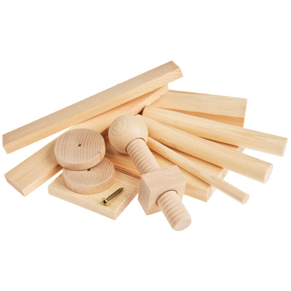 matches21 - Webshop Nussknacker Bausatz f Kinder Werkset Bastelset ab 11 Jahren 102900 2 1 3