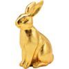 matches21 - Webshop Osterhasen Hasen Osterdeko Deko Figuren Ostern Polyresin gold 1 Stk in 4 Groessen 123205 3 1 19