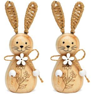 matches21 - Webshop Osterhasen Set Osterdeko aus Holz Fruehlingsdeko Ostern 126983 2 1 2