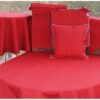 matches21 - Webshop Outdoor Tischdecken Gartentischdecken rund wetterfest in 7 Farben 145 cm 116004 11 1 56