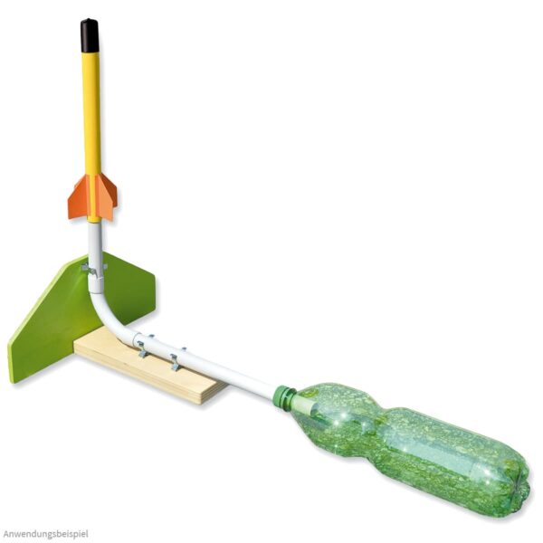 matches21 - Webshop PET Rakete mit Luftdruck Antrieb Bausatz Kinder Bastelset ab 12 Jahren 109786 1 1 1