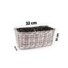 matches21 - Webshop Pflanzkuebel Kubu Rattan Blumentoepfe in vielen Formen und Groessen 127564 22 1 236