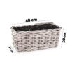 matches21 - Webshop Pflanzkuebel Kubu Rattan Blumentoepfe in vielen Formen und Groessen 127564 23 1 237