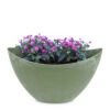 matches21 - Webshop Pflanzschale Blumenschale oval Jardiniere gruen 2 Groessen 127556 2 1 30