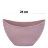 matches21 - Webshop Pflanzschale Blumenschale oval Jardiniere rosa in 2 Groessen 127555 3 1 31