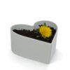 matches21 - Webshop Pflanzschale Herz als Blumenschale Grabschmuck hell grau in 2 Groessen 123659 1 38