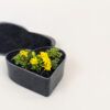 matches21 - Webshop Pflanzschale Herz als Blumenschale Grabschmuck schwarz in 3 Groessen 118430 9 1 47