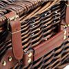 matches21 - Webshop Picknickkorb 2 Personen Weidenkorb braun beige 12 tlg inkl Mehrweg Geschirr 116419 3 1 12