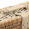 matches21 - Webshop Picknickkorb 4 Personen Weidenkorb braun beige 24 tlg inkl Mehrweg Geschirr 116415 2 1 9