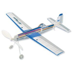 matches21 - Webshop Propeller Flugzeug Gummimotor 42 cm Bausatz Kinder Werkset Bastelset ab 8 Jahren 113344 3 1 3