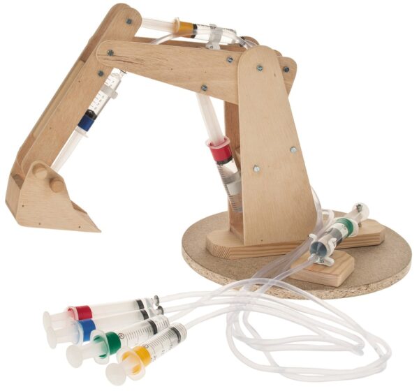 matches21 - Webshop Roboterarm Bagger 42 cm Kinder Bausatz Werkset Bastelset ab 13 J 105500 5 1 2