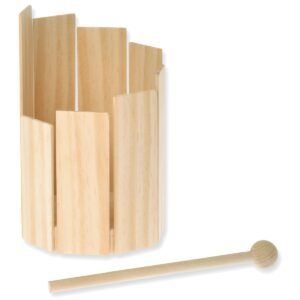 matches21 - Webshop Rund Xylophon Ruehrtrommel einfaches Musikinstrument Bastelset Holz Bausatz 112020 2 1 20